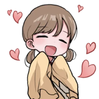 Стикер 🥜໒꒰ ´ ` ⑅ ꒱ఎ @drowndreams - 6