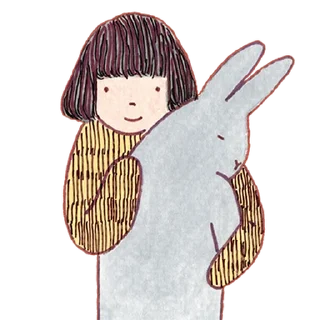 Стикер ᘛ⁠⁐̤⁠ᕐ⁠ᐷ обнимули → @svalkablin - 4