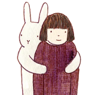 Стикер ᘛ⁠⁐̤⁠ᕐ⁠ᐷ обнимули → @svalkablin - 7