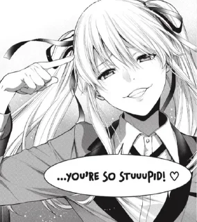 Sticker Kakegurui @pinterest_to_stickerbot - 1