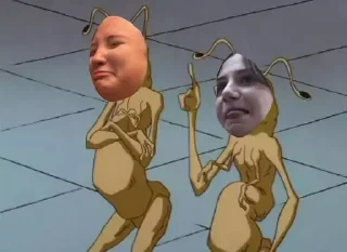 Стикер как тупо - 1