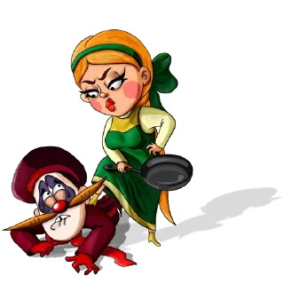 Sticker Деревня дураков - 10