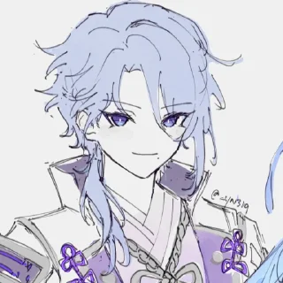 Стикер ayato. by @toteseelen - 7