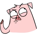 Sticker Кабанчик - 1
