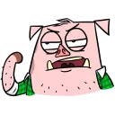 Sticker Кабанчик - 7