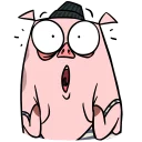 Sticker Кабанчик - 3