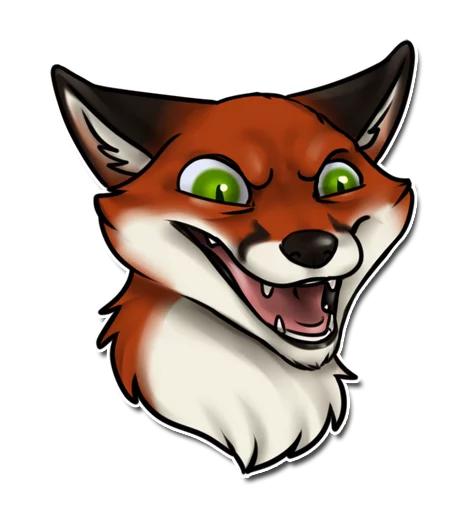 Стикер kandrelfox - 1