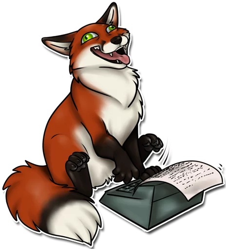 Стикер kandrelfox - 1