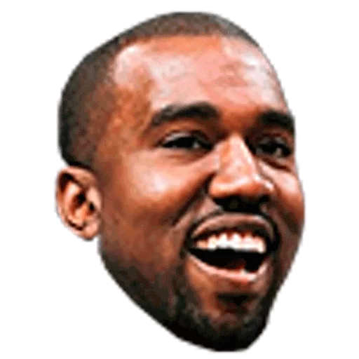 Стикер kanye west faces - 11