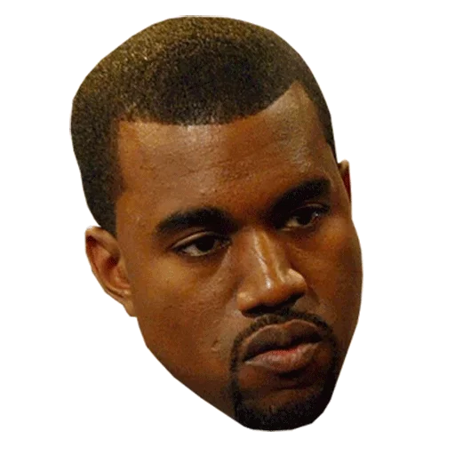 Стикер kanye west faces - 9