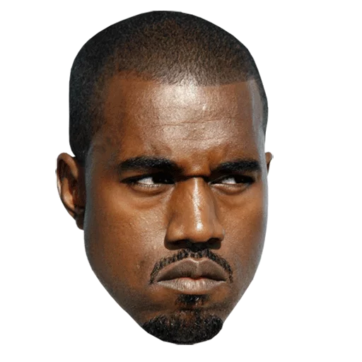 Стикер kanye west faces - 7