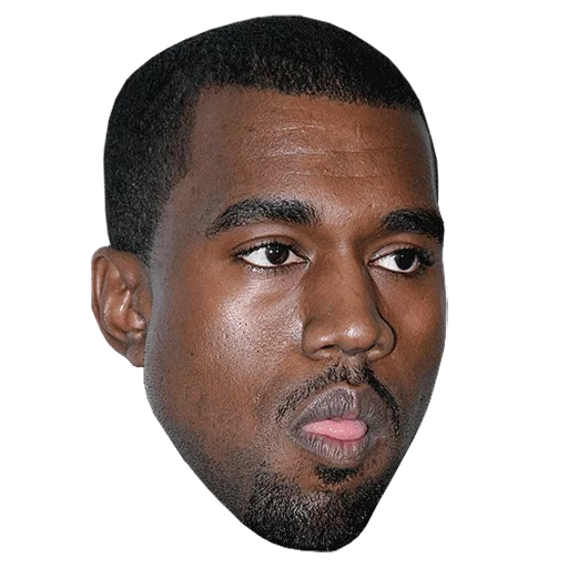 Стикер kanye west faces - 6