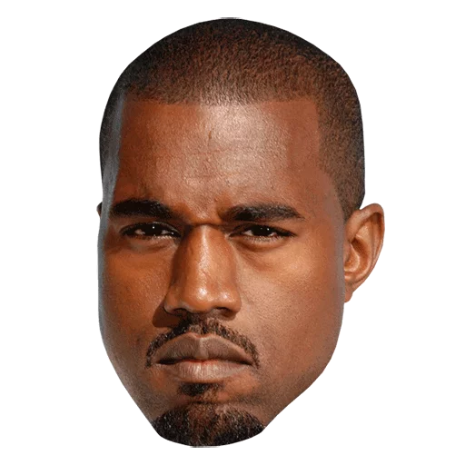 Стикер kanye west faces - 5