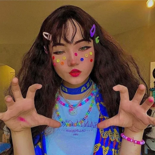 person human face wall