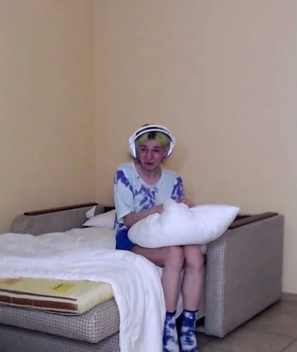 wall human face clothing