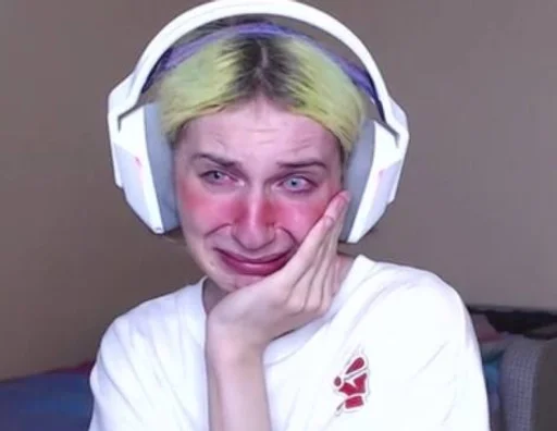 human face person headphones