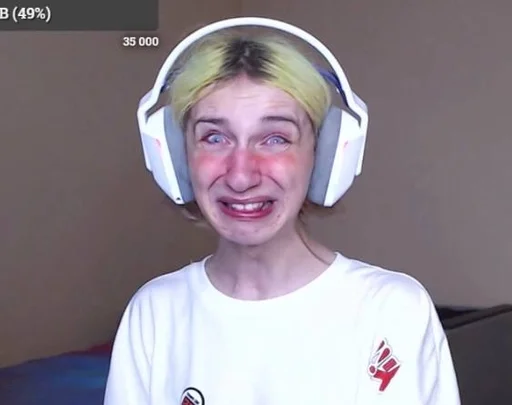 human face headphones person