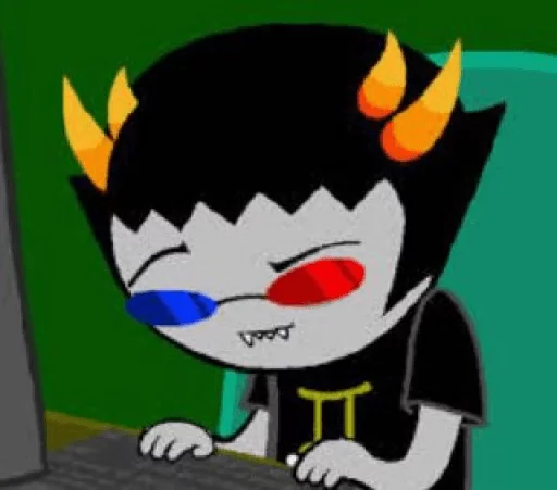 computer cartoon animated cartoon