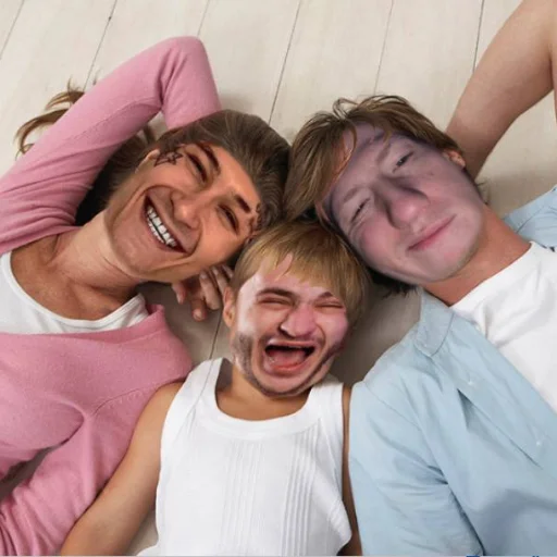 person human face clothing