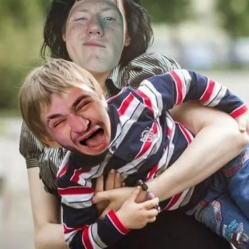 person human face clothing