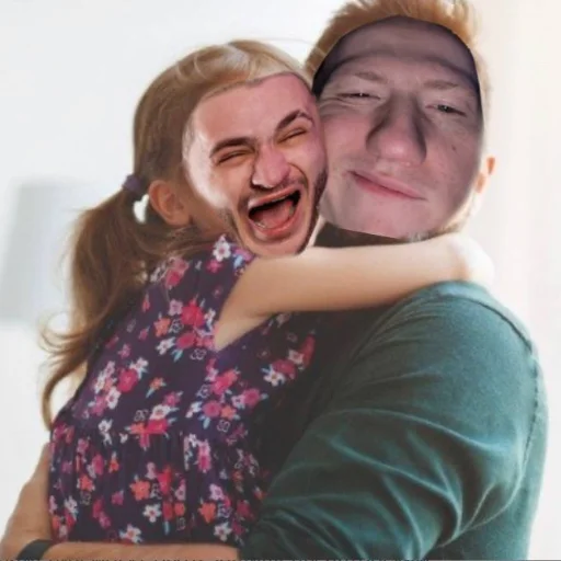 person human face clothing