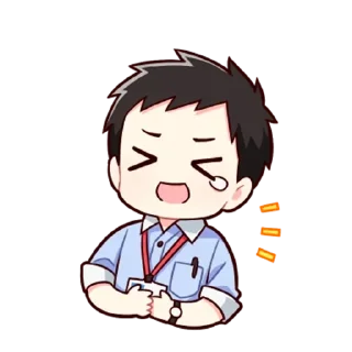 Стикер Казуки-кун - @tg_sticks - 8