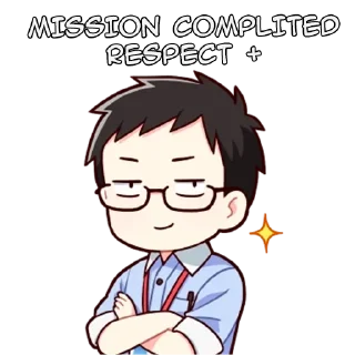Стикер Казуки-кун - @tg_sticks - 5