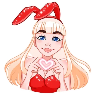 Стикер Каталина без надписей @TgSticker - 6