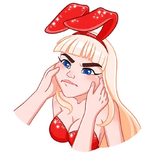 Стикер Каталина без надписей @TgSticker - 7