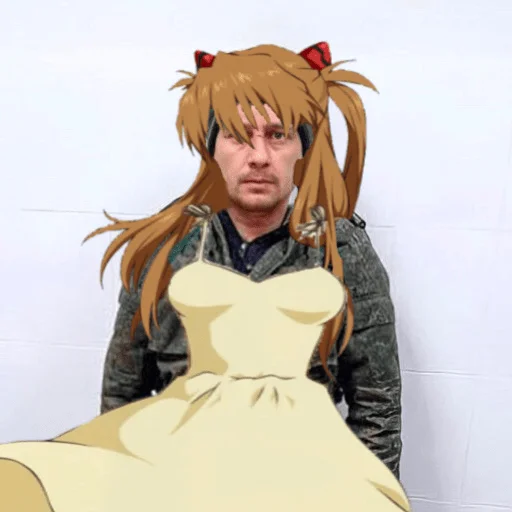 human face clothing cartoon