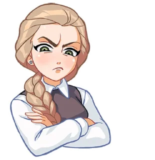 Стикер Катя без надписей @TgSticker - 3