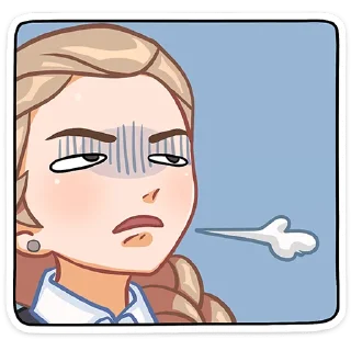Стикер Катя без надписей @TgSticker - 8