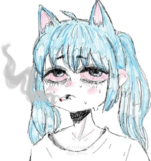 Sticker катята0 спявт т. т by@stickersdead - 0