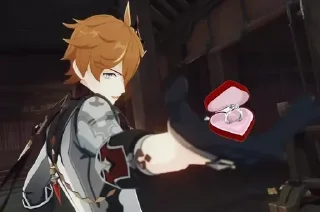 Sticker геншин для геев - 9