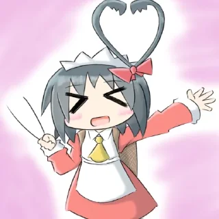 Стикер 🖍️ рАзнацв3тни м3лк1 @an1meshn4yawik1pedia - 0