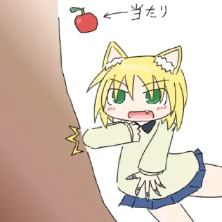 Стикер 🖍️ рАзнацв3тни м3лк1 @an1meshn4yawik1pedia - 5