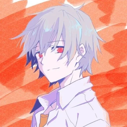 Стикер Kaworu Nagisa by @stickerhut - 5