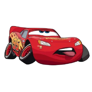 Sticker Молния Маквин! - 2