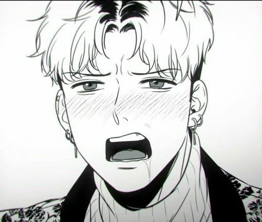 эскиз искусство челюсть