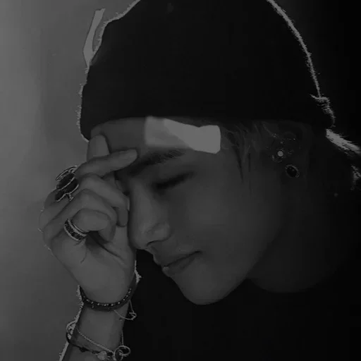 модный аксессуар черно-белый Человек