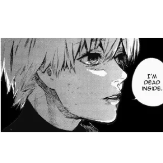 Стикер я дед инсайд - 9