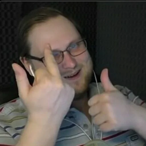 person human face finger