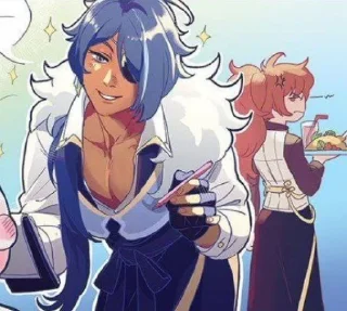 Стикер ~кейлюки канон~ (@itsgensharts) - 9