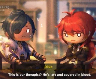 Стикер ~кейлюки канон~ (@itsgensharts) - 8