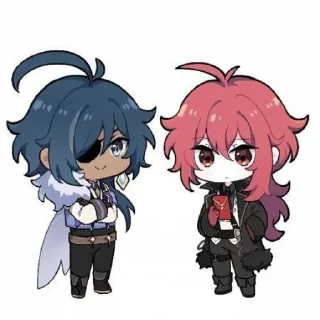 Стикер ~кейлюки канон~ (@itsgensharts) - 2