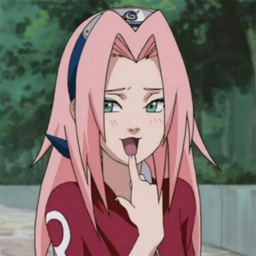 anime cartoon human face