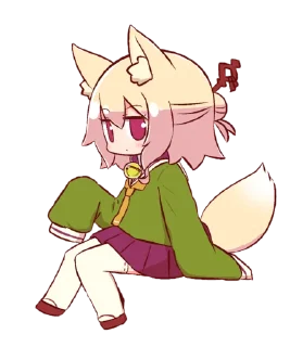 Стикер kemomimi-chan by @orimof - 6