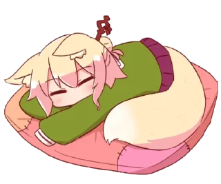 Стикер kemomimi-chan by @orimof - 3