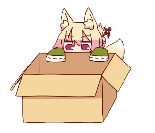 Стикер kemomimi-chan by @orimof - 4