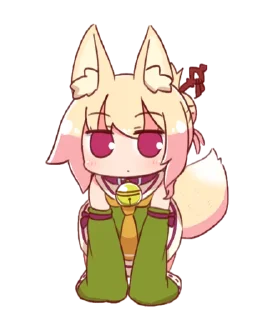 Стикер kemomimi-chan by @orimof - 11